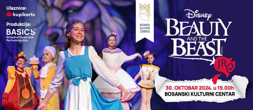 BKC KS najavljuje mjuzikl “Disney’s Beauty and the Beast JR."