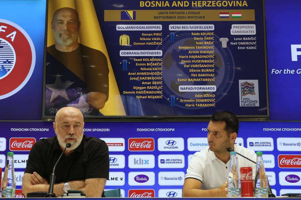 Bh. nogometaši sutra počinju pripreme za mečeve Lige nacija