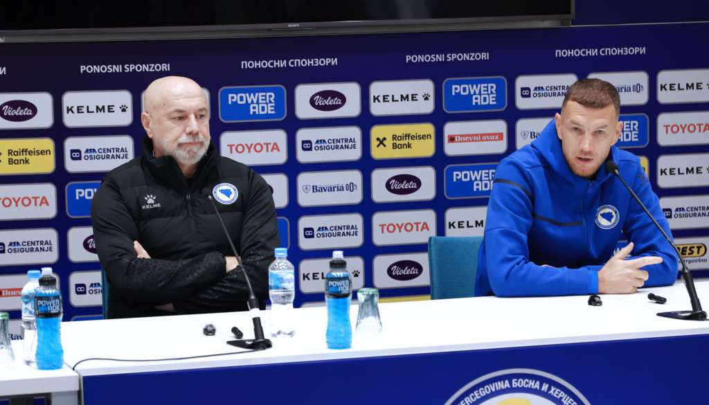 BiH pred ključnim ispitom: Džeko i Barbarez vjeruju u pobjedu protiv Rumunije