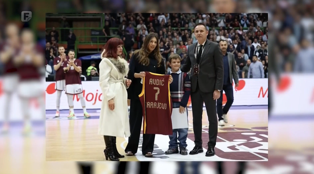 Emotivne scene u Zetri: Edin Avdić nikad neće biti zaboravljen