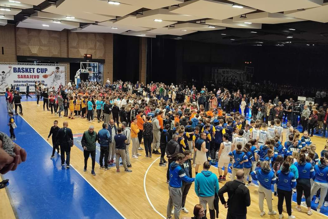 Više od 1.200 mladih košarkaša na turniru "Basket Cup Sarajevo 2026" od 2. do 5. aprila