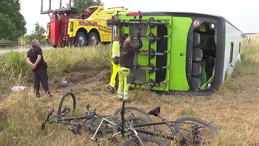 Flixbus sletio s ceste u Njemačkoj