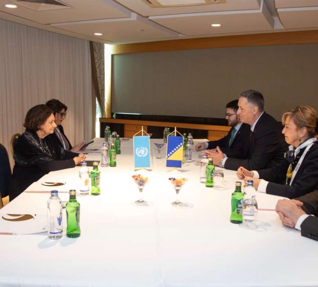 Bećirović razgovarao s Rosemary DiCarlo, naglašena važnost izgradnje demokratske i stabilne BiH