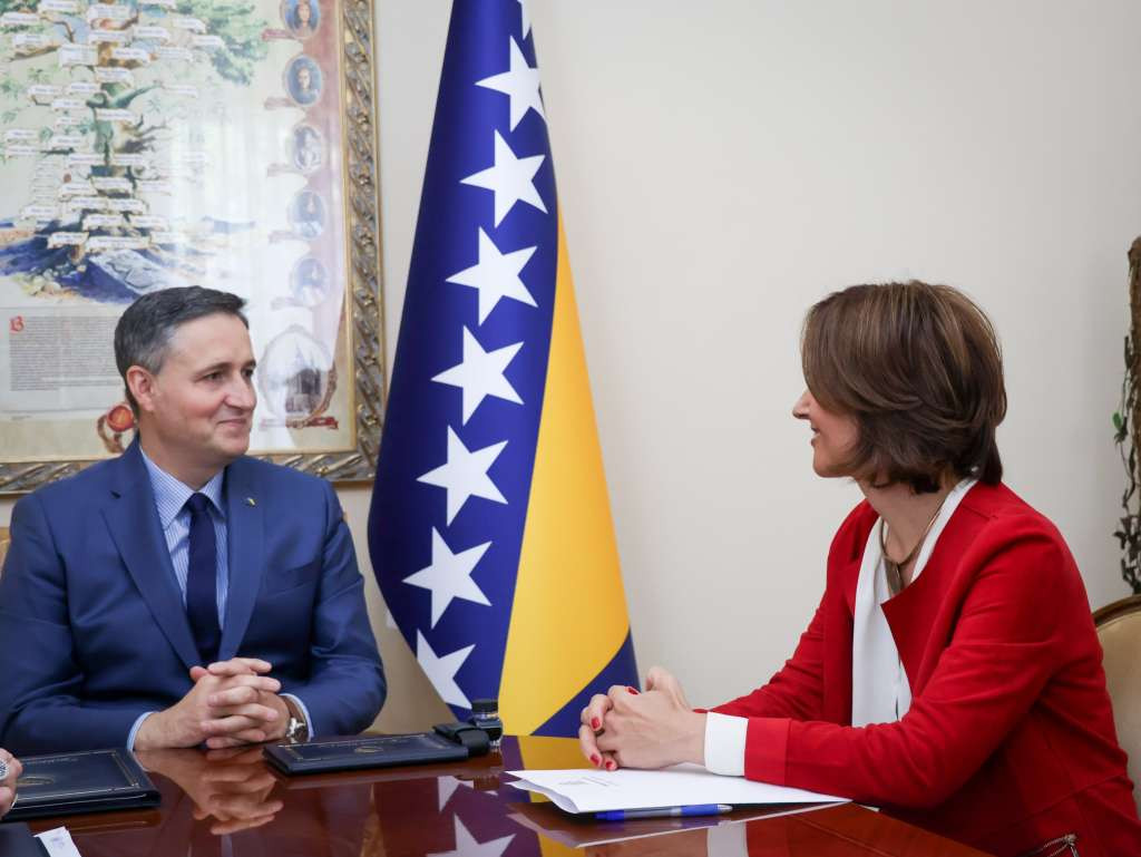 Bećirović razgovarao s ambasadoricom Španije Marijom Molinom Alvarez de Toledo