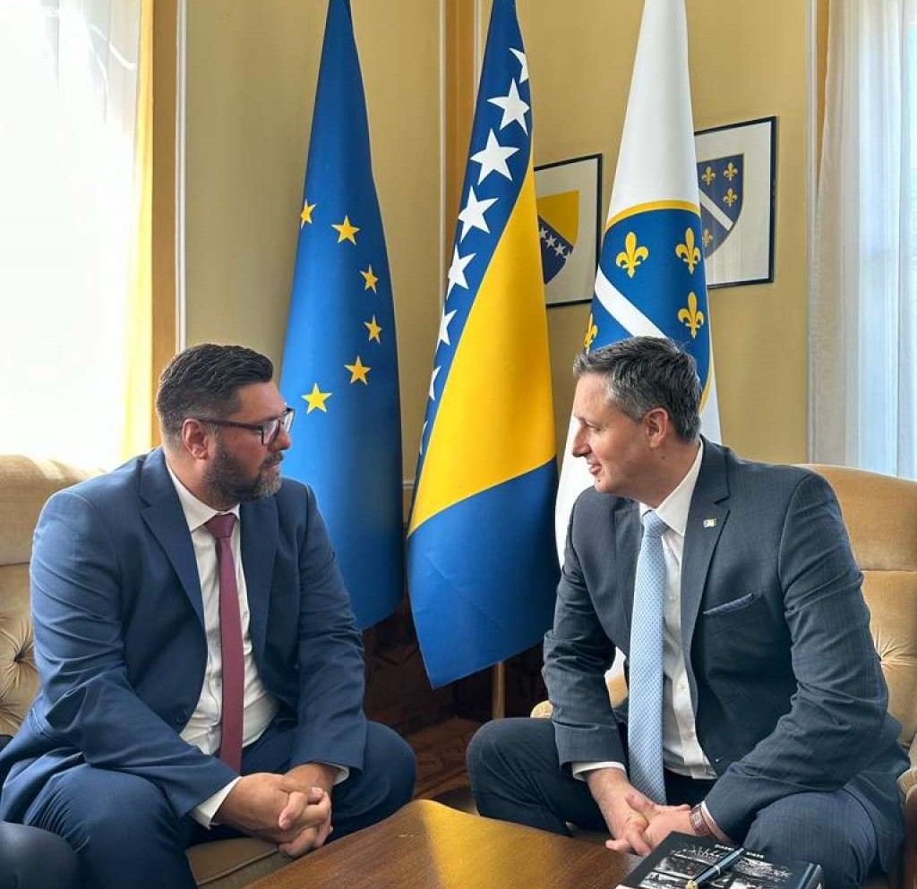 Bećirović i Begić o podršci Švedske evroatlantskom putu Bosne i Hercegovine