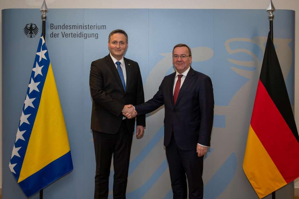 Bećirović u Berlinu: Njemačka će nastaviti jačati odbrambene kapacitete BiH
