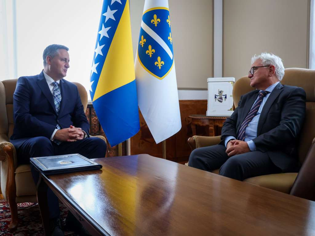 Bećirović i ambasador Grannas: Njemačka ostaje snažan partner BiH na evropskom putu i čuvar mira
