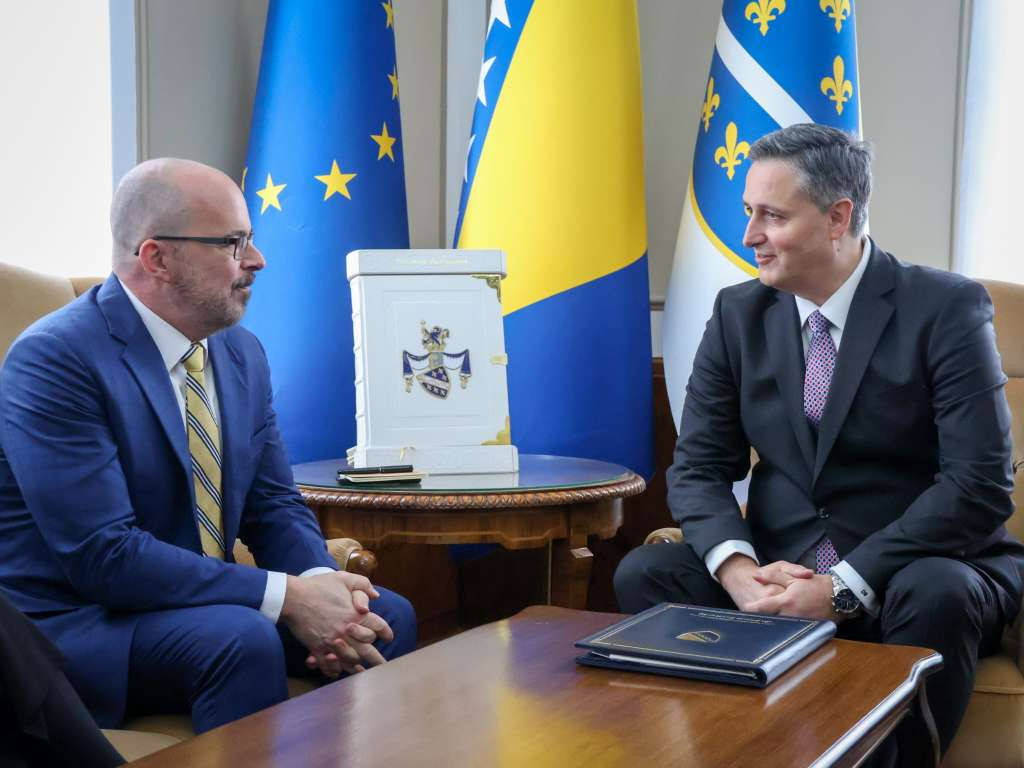 Bećirović-Ginkel: Južna gasna interkonekcija ključni strateški projekat za BiH