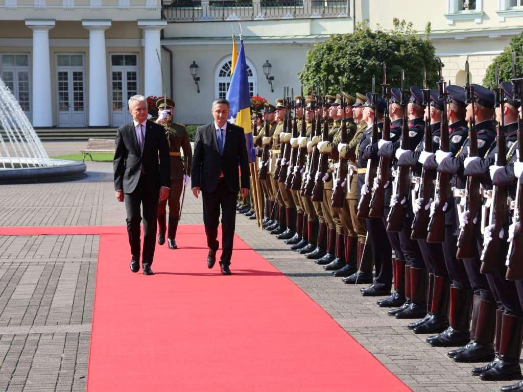 Bećirović - Nausėda: Jačati sveukupne odnose BiH i Litvanije, na obostranu korist
