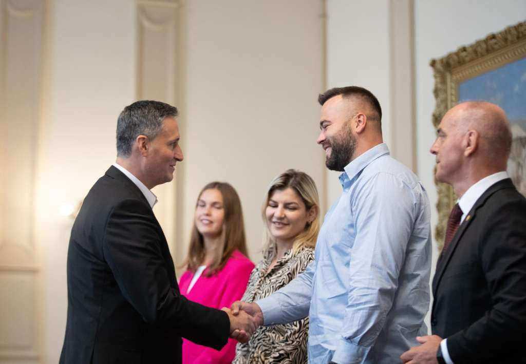 Bećirović organizirao svečani prijem za Olimpijski komitet BiH i bh. olimpijce