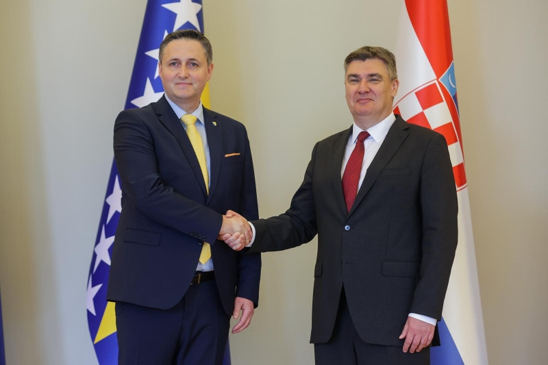 Bećirović: Dodik je sigurnosna prijetnja, Milanović: Dodik je legitiman sagovornik