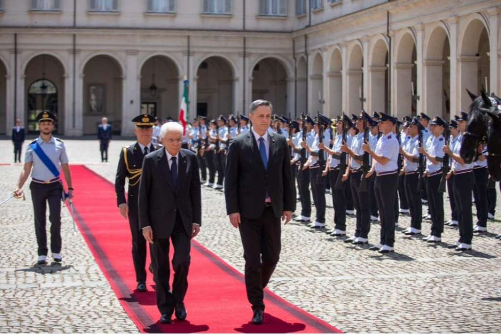 Bećirović razgovarao s predsjednikom Republike Italije Sergiom Mattarellom