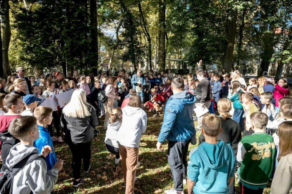 Dječija graja ispunila Gelendere: Najmlađi Bišćani uživali u Olimpijadi