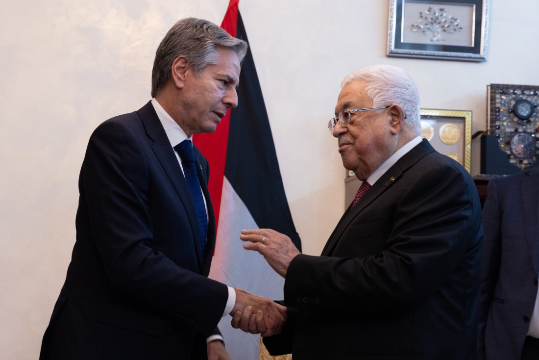 Američki državni sekretar Blinken sastao se s palestinskim predsjednikom Abbasom