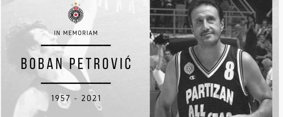 Preminuo nekadašnji košarkaš Partizana Boban Petrović