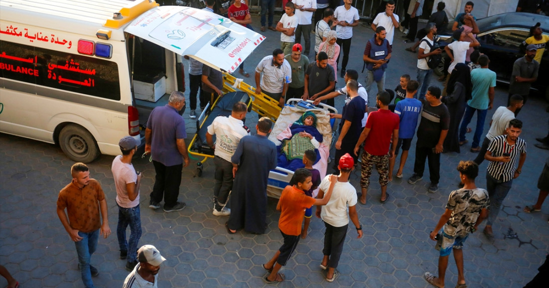 Nakon izraelske naredbe za evakuaciju: Bolesni i ranjeni napuštaju bolnicu Al-Aksa