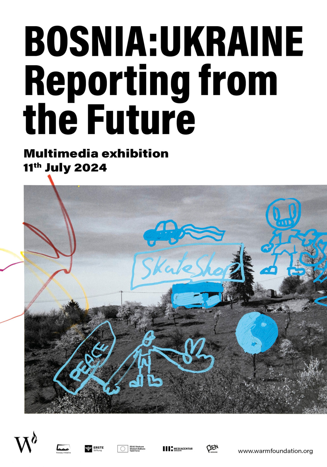 WARM Festival: Otvaranje izložbe “Bosna: Ukrajina Izvještavanje iz budućnosti”