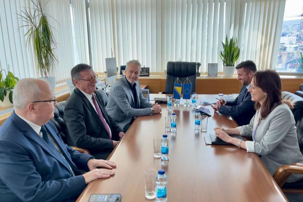 Bošnjak razgovarala s predsjednikom Evropske odbojkaške konfederacije