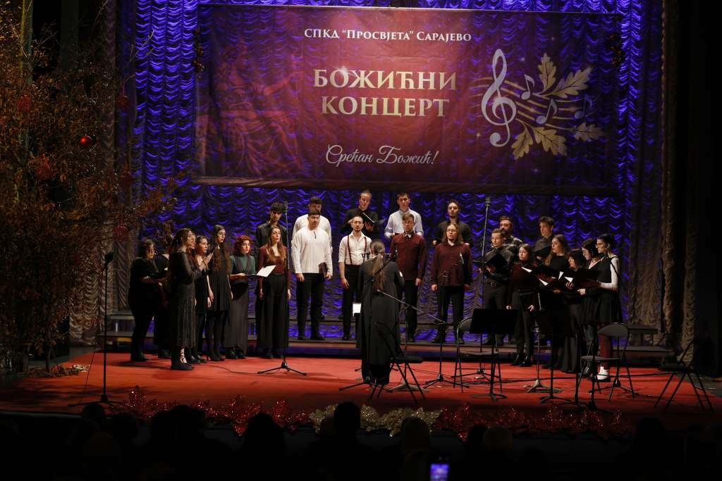 SPKD 'Prosvjeta' organizirala u Sarajevu tradicionalni Božićni koncert