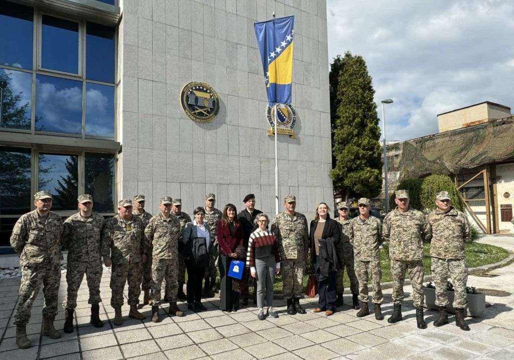 Predstavnici NATO štaba iz Brisela posjetili kasarnu Rajlovac
