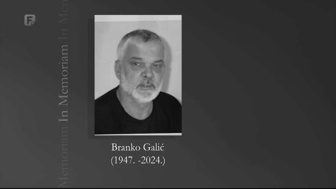 Preminuo televizijski snimatelj Branko Galić