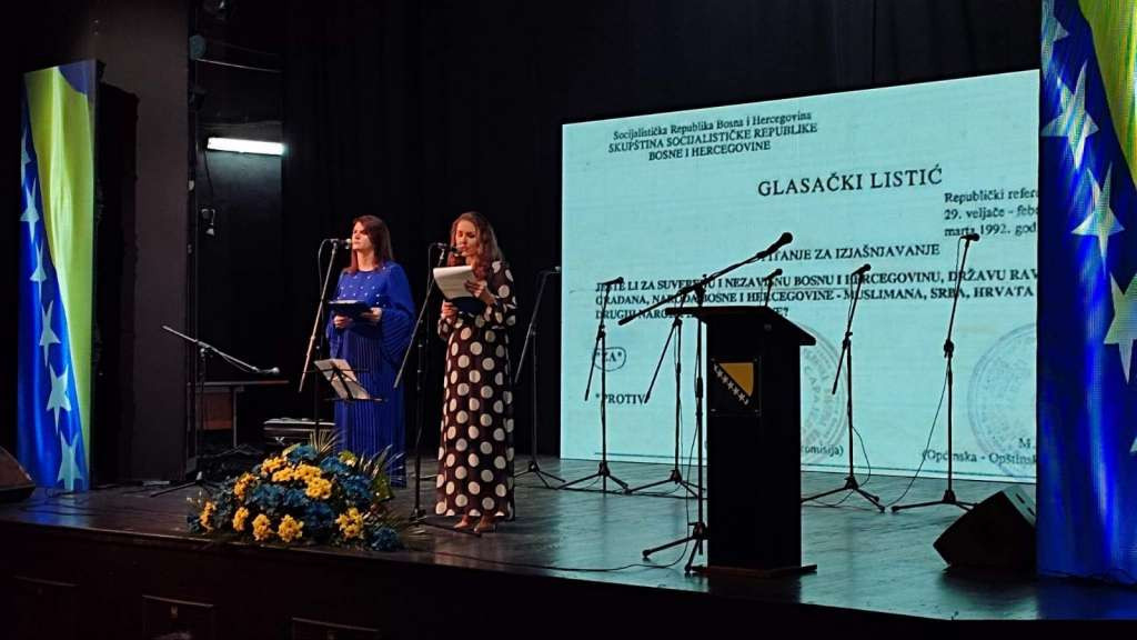 Brčko: Svečana akademija u povodu Dana nezavisnosti BiH