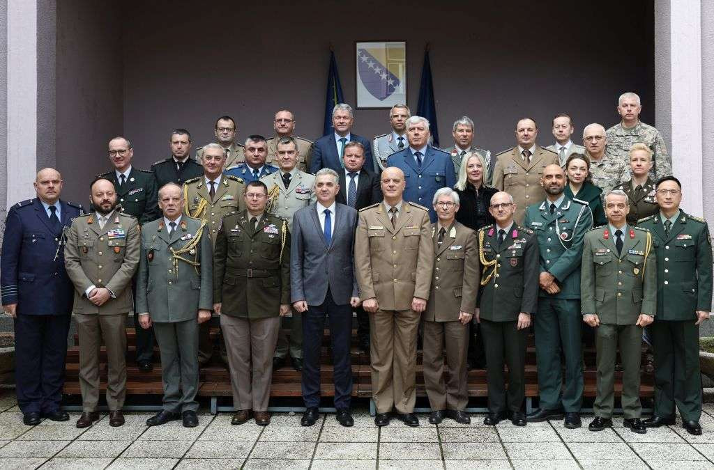 Održan godišnji informativni brifing za strane vojnodiplomatske predstavnike u BiH