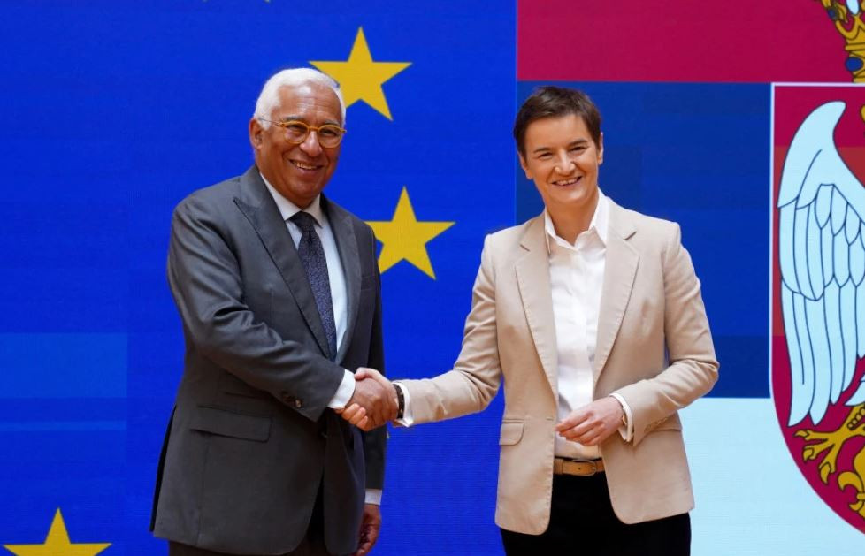 Brnabić s Costom: Članstvo u EU strateško opredjeljenje Srbije