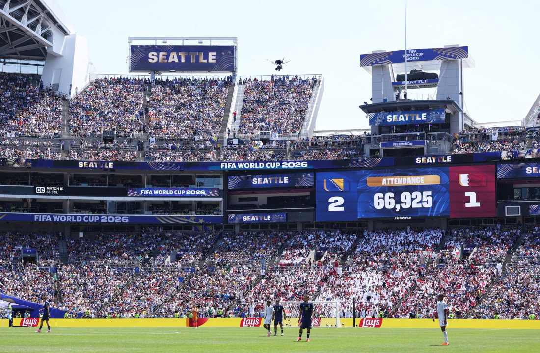 Skoro 70.000 gledalaca pratilo je sinoćnji meč Bosne i Hercegovine na Seattle stadionu