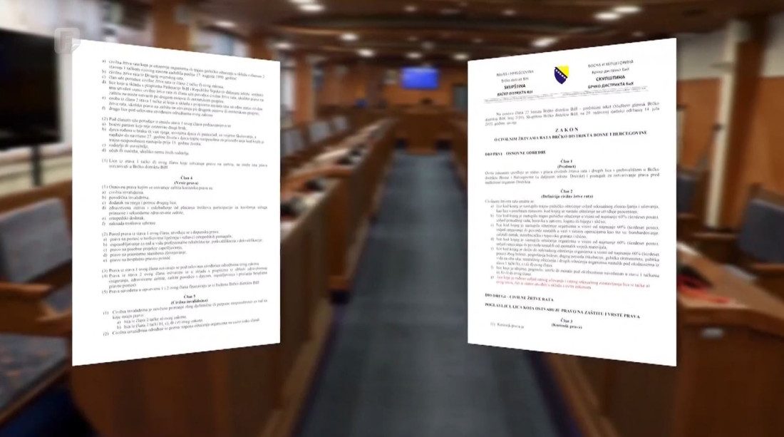 Zakon o civilnim žrtvama rata Brčko distrikta donesen 2022. - njegova provedba i dalje kasni