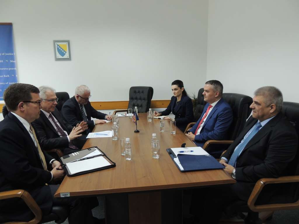 Bunoza i Murphy razgovarali o prioritetima u radu Ministarstva pravde BiH
