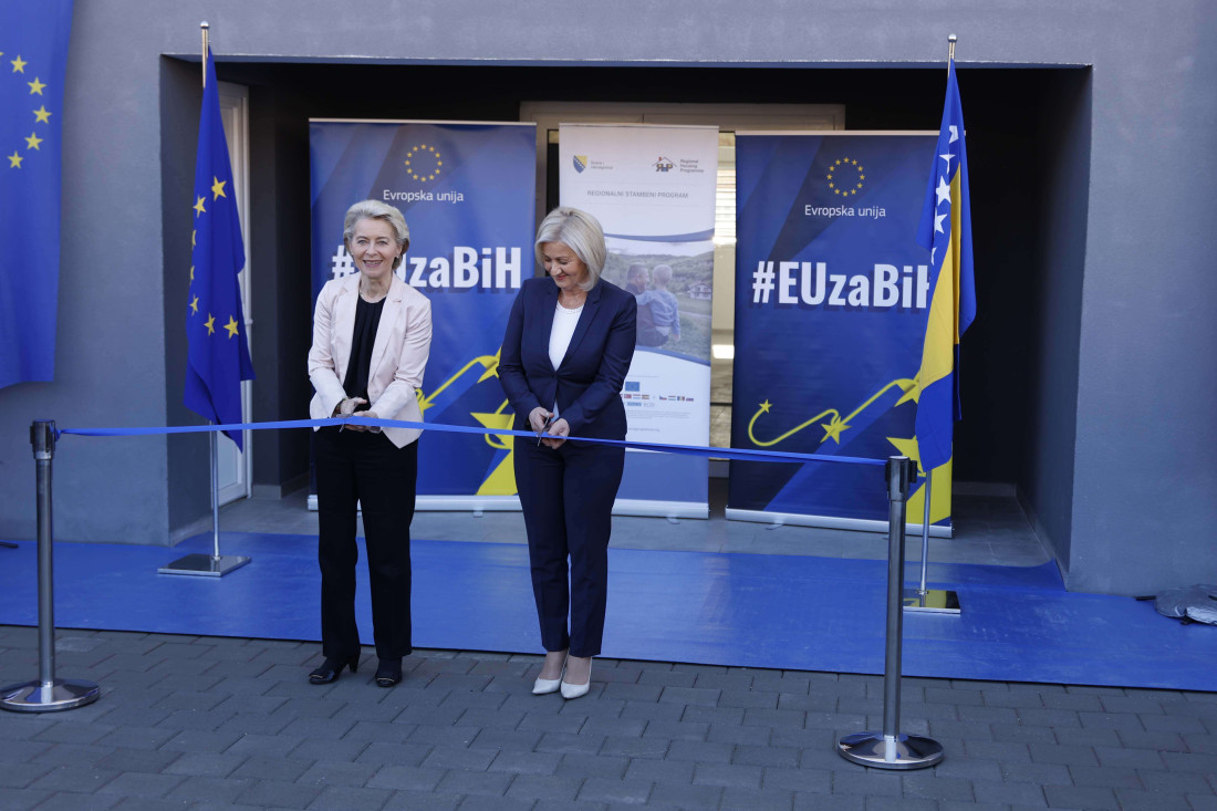 Predsjednica Evropske komisije Ursula von der Leyen u posjeti Bosni i Hercegovini