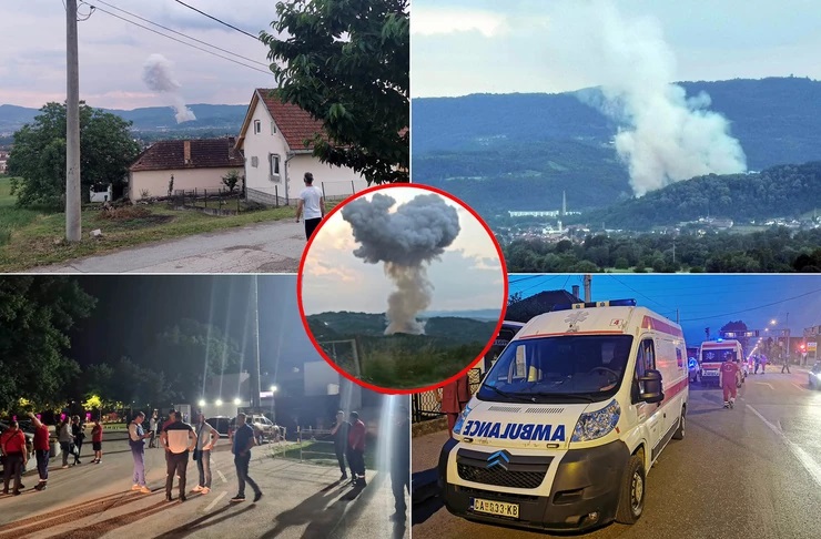 Požar u Čačku lokalizovan: Evakuisani svi radnici "Slobode" i građani