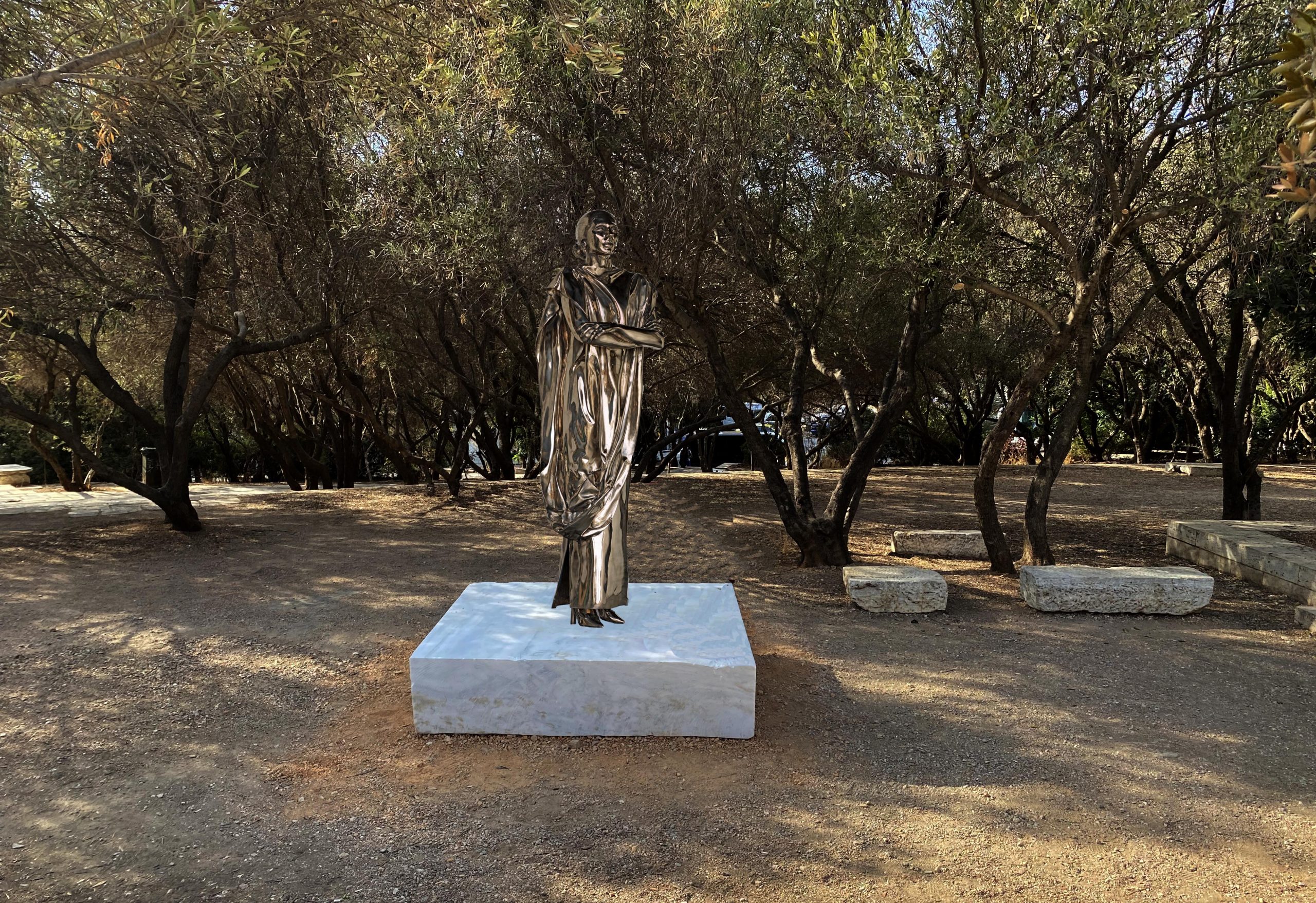 Statua Marije Callas kod atinske Akropole ismijana na društvenim mrežama