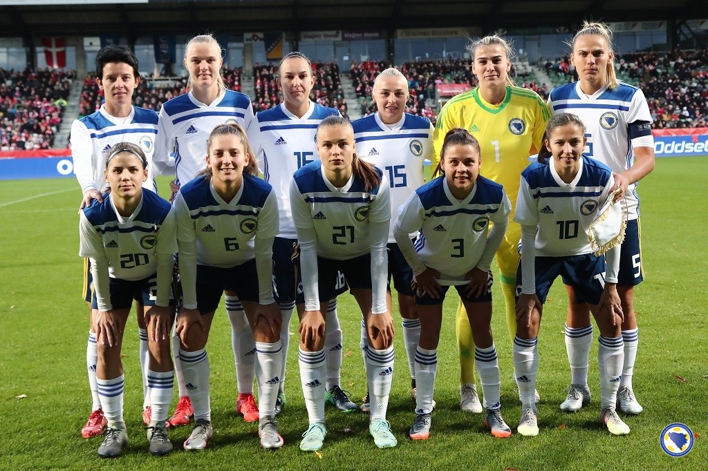 Bh. seniorke poražene od Danske rezultatom 8:0