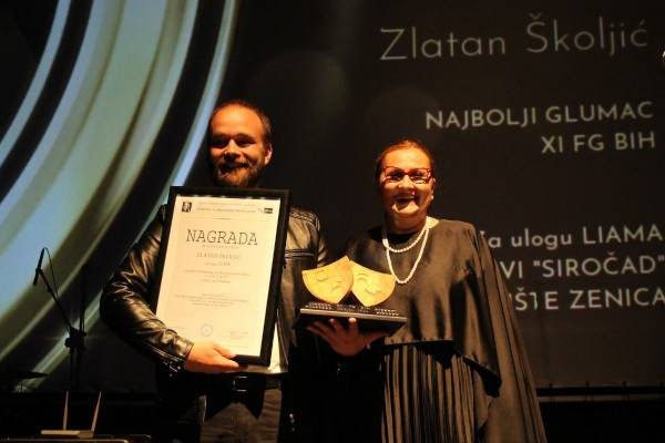 Zlatan Školjić dobitnik Nagrade za najboljeg glumca u Konjicu