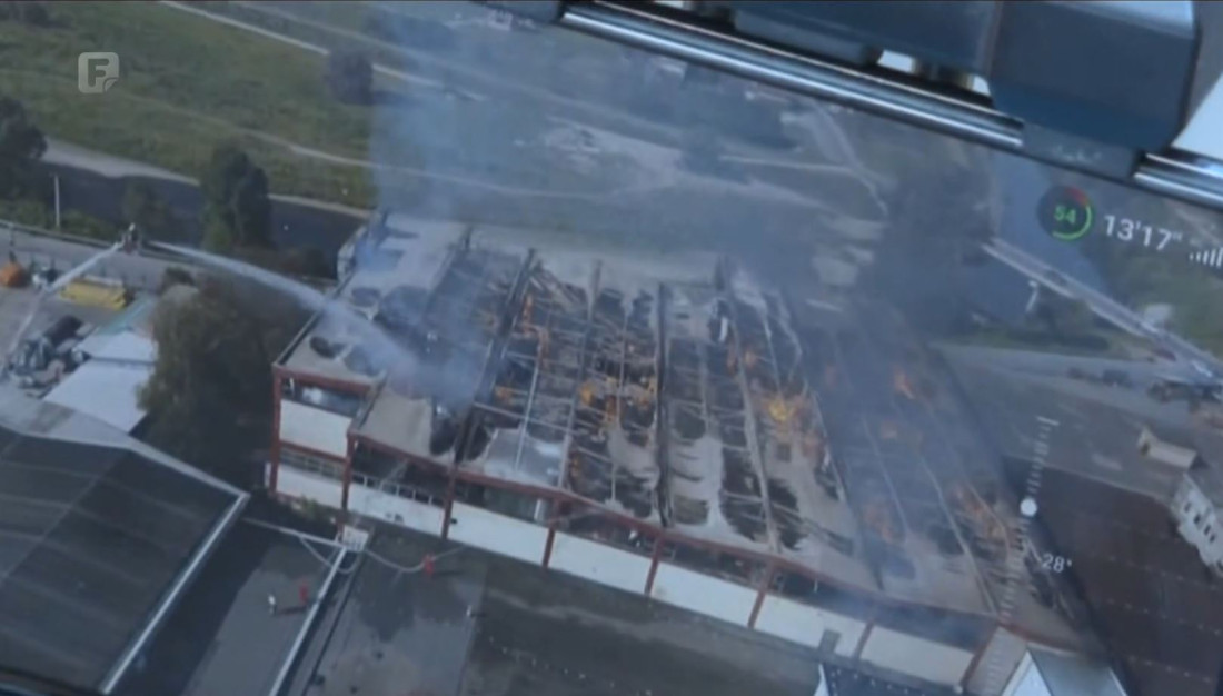 U požaru u Celexu povrijeđeno osam osoba