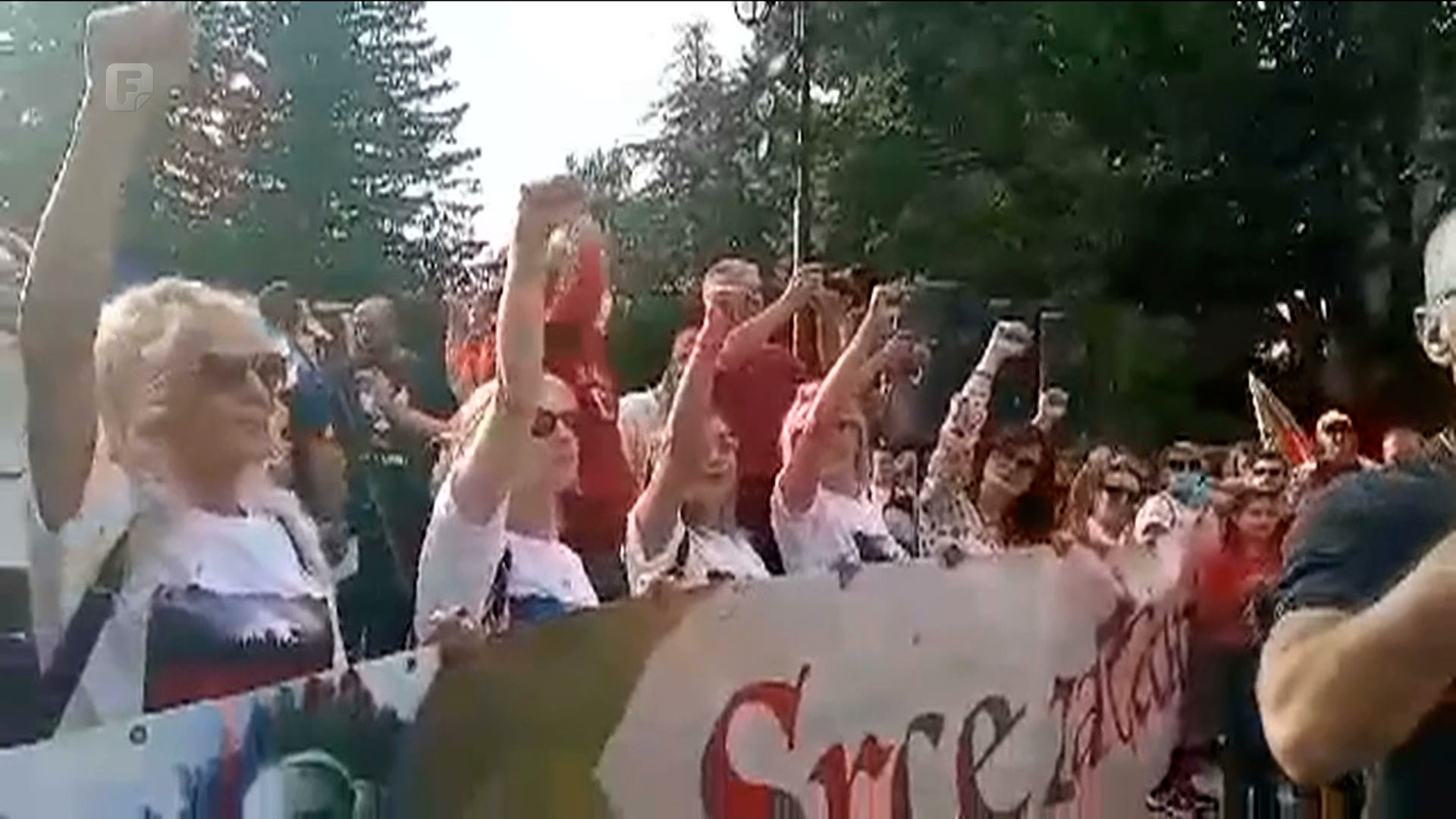 Na Cetinju protesti građana protiv fašizacije crnogorskog društva