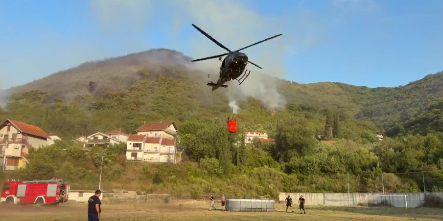 Požar kod Herceg Novog stavljen pod kontrolu, pomogli i vatrogasci iz Trebinja