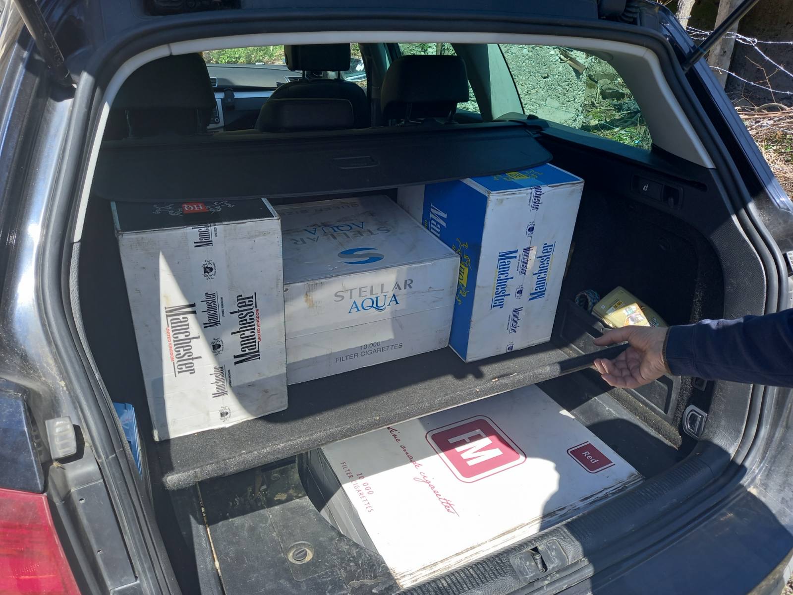 Na području Zvornika zaplijenjene cigarete