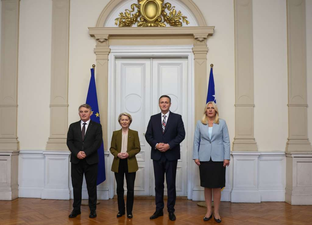 Članovi Predsjedništva BiH: Dolazak Ursule von der Leyen podsticaj reformskim procesima u BiH