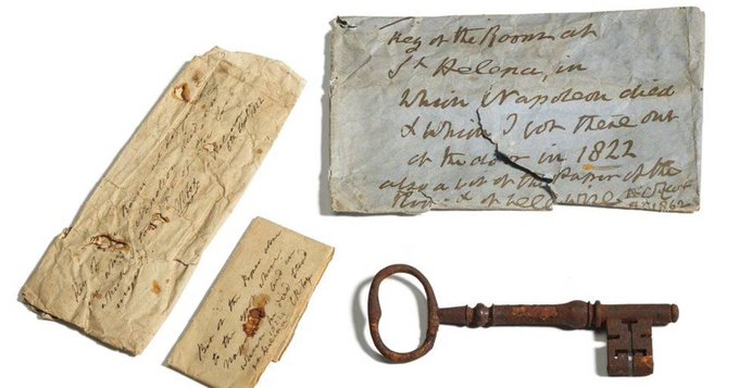 Ključ tamnice u kojoj je umro Napoleon prodat za 92.000 eura