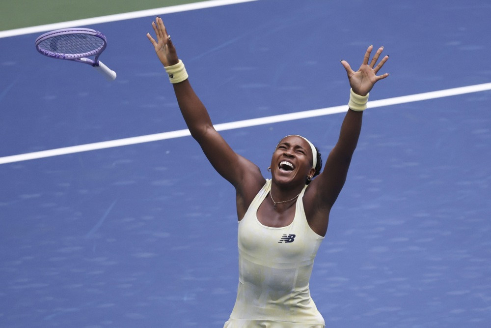 Gauff spasila dvije meč lopte i plasirala se u polufinale US Opena