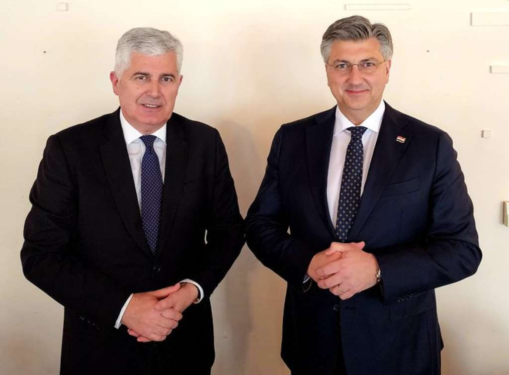 Čović s Plenkovićem o izbornoj reformi