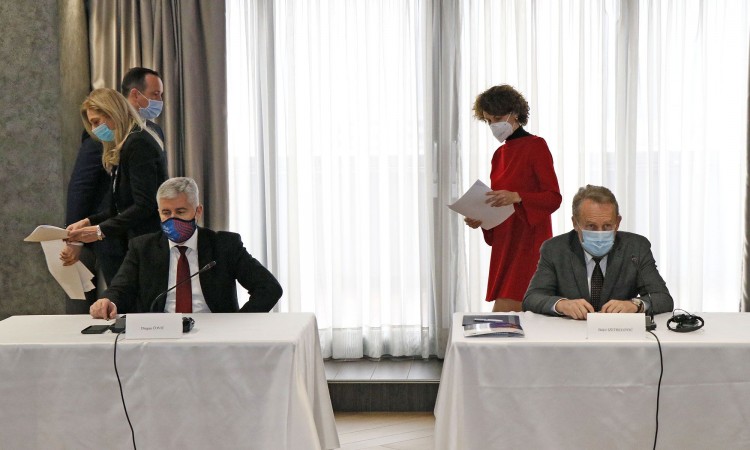 Čović i Izetbegović u Mostaru bez razgovora o Mostaru