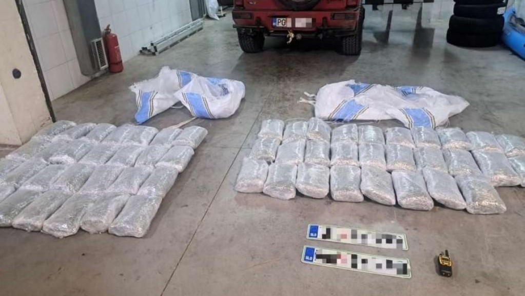 Bivši policajac u Crnoj Gori uhapšen zbog posjedovanja marihuane