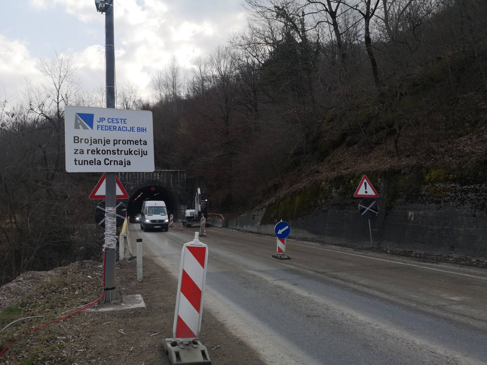 Rekonstrukcija tunela Crnaja odvija se planiranom dinamikom