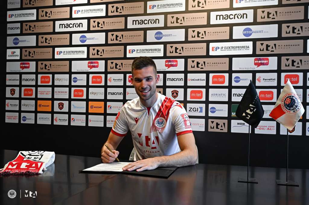 Mario Ćuže potpisao četverogodišnji ugovor sa Zrinjskim