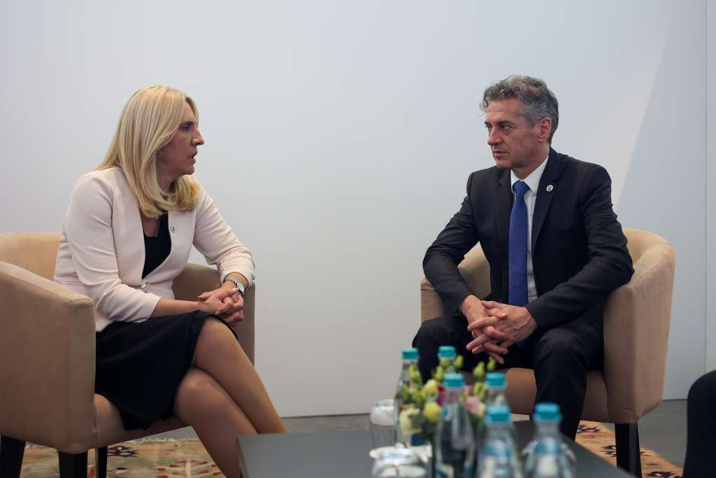 Cvijanović i Golob u Kišnjevu razgovarali o odnosima BiH i Slovenije