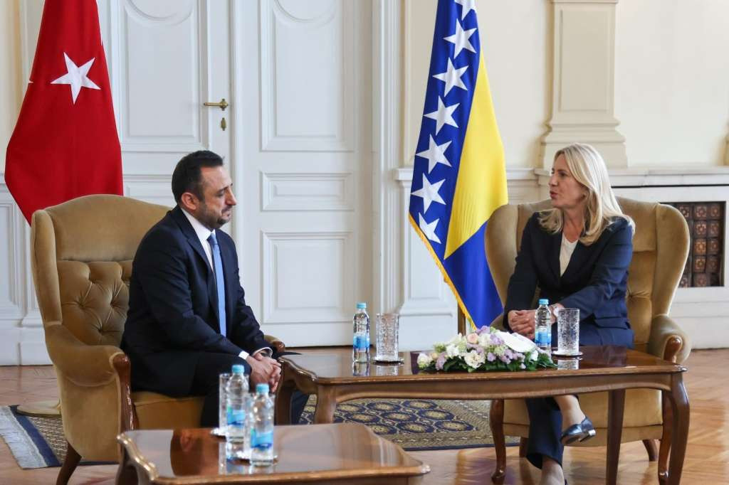Cvijanović primila akreditivno pismo novoimenovanog ambasadora Republike Turske u BiH